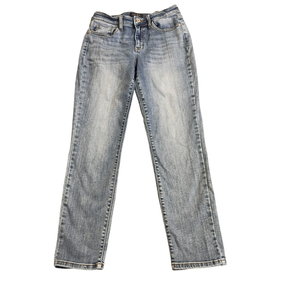 Judy Blue Slim Fit Jeans Womens 9/29 Medium Wash JB82180MD Straight Leg Denim